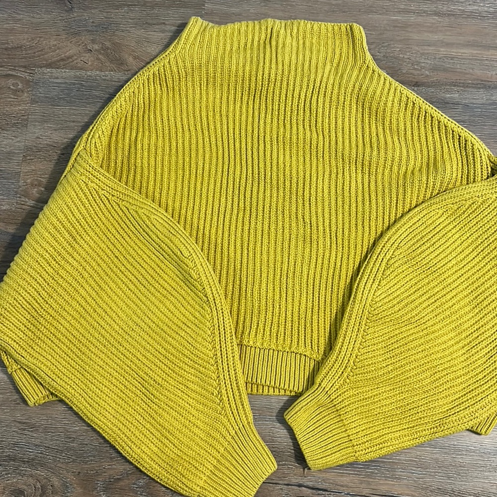 Free People Easy Street Crop Pullover